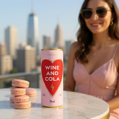 Rosé Wine and Cola (4-Pack)