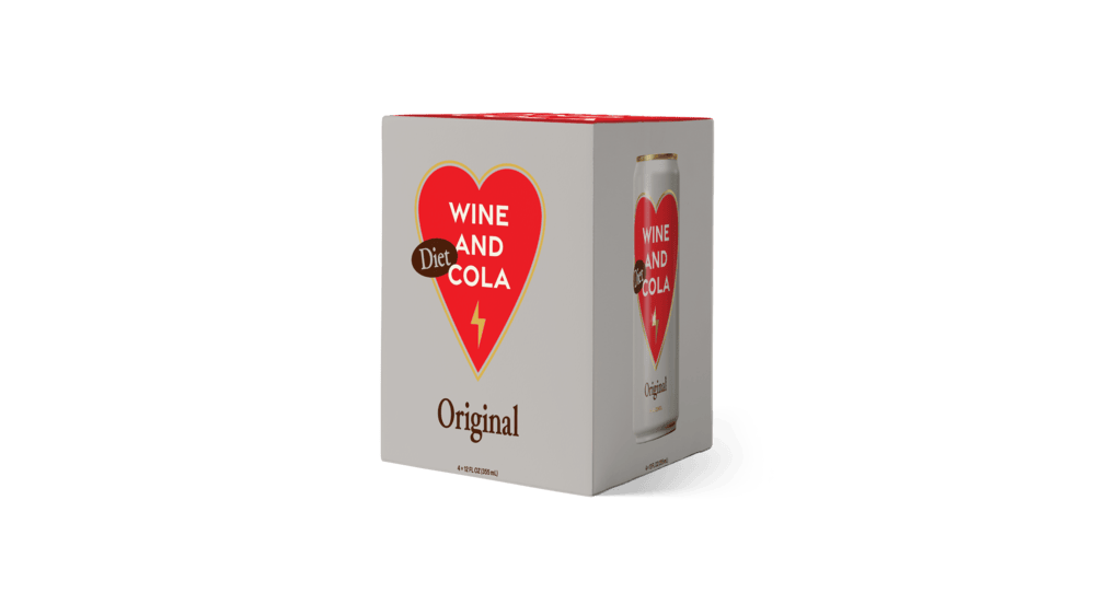 Diet Original Wine and Cola (4-Pack)
