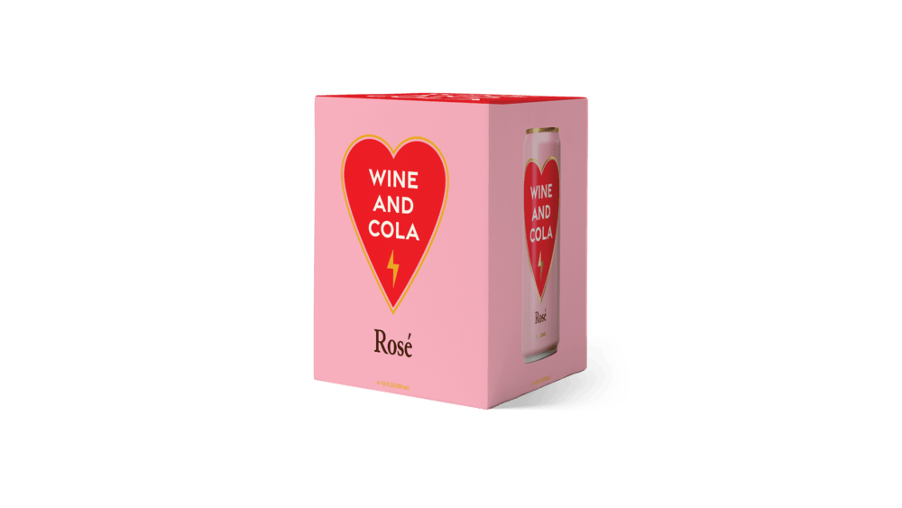 Rosé Wine and Cola (4-Pack)